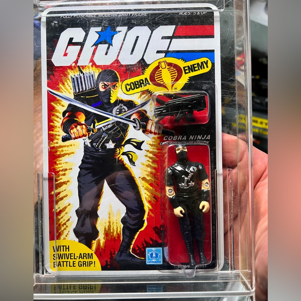 Black Major GI Joe Cobra Ninja/Storm Shadow